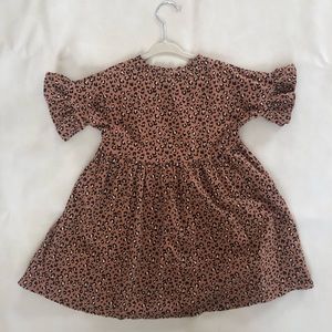 Rylee + Cru Cheetah Babydoll Dress